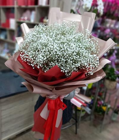Букет цветов из: Гипсофила в Разумном