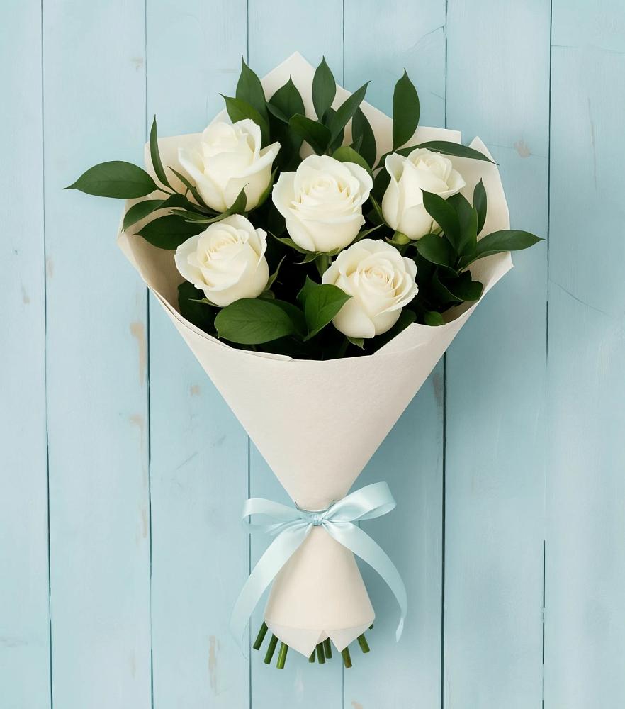 Букет цветов из: Розы в Разумном