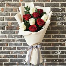 Букет цветов из:  Розы в Разумном