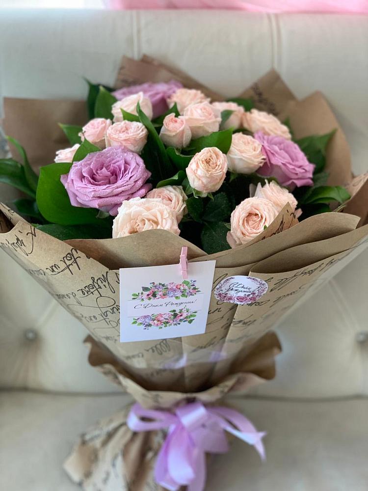 Букет цветов из: Розы в Разумном