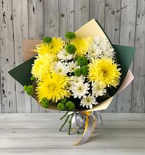 Букет цветов из:  Хризантемы в Разумном