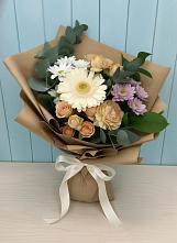 Букет цветов из:  Герберы и Хризантемы в Разумном