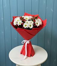 Букет цветов из:  Хризантемы в Разумном