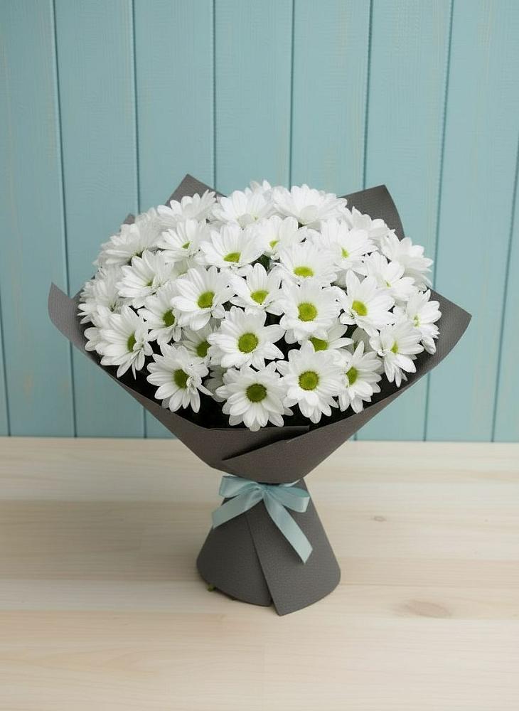 Букет цветов из: Хризантемы в Разумном