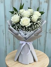 Букет цветов из:  Розы в Разумном