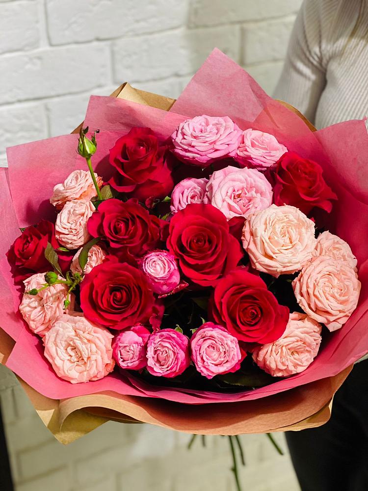 Букет цветов из: Розы в Разумном