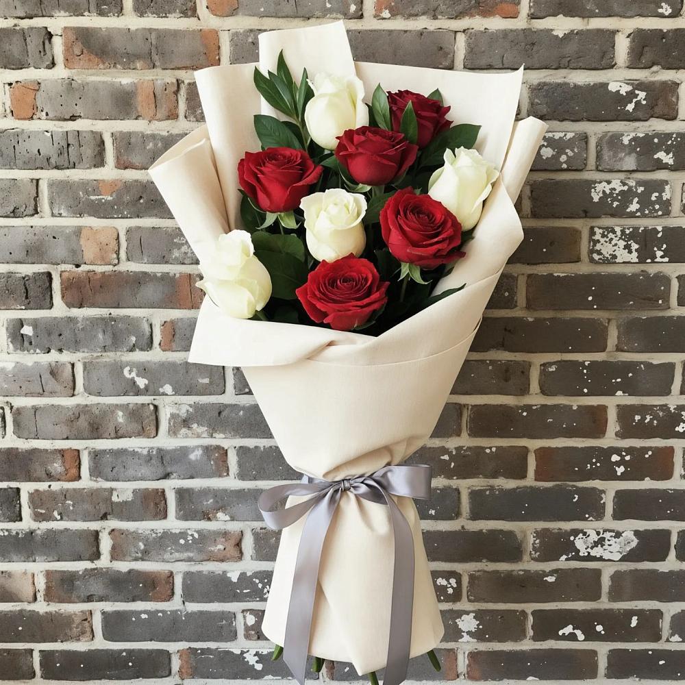 Букет цветов из: Розы в Разумном