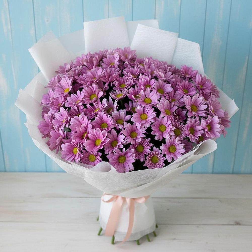 Букет цветов из: Хризантемы в Разумном