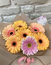 Букет цветов из:  Герберы в Разумном