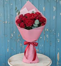 Букет цветов из:  Розы в Разумном