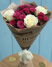 Букет цветов из:  Розы #REPLACE_PRED# Разумном