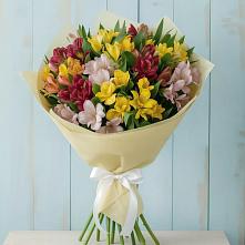 Букет цветов из:  Альстромерии в Разумном