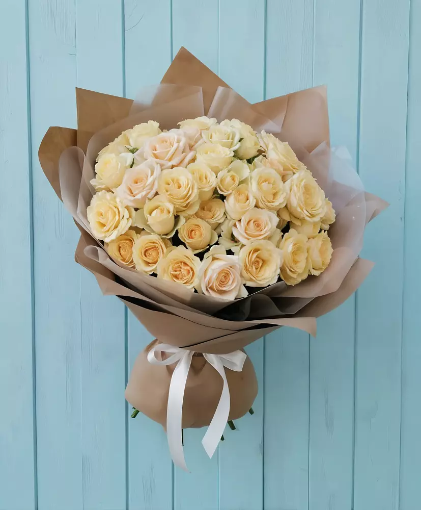 Букет Кремовое облако в Разумном