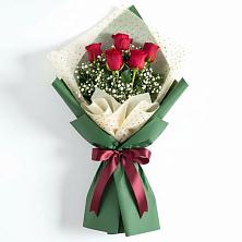 Букет цветов из:  Розы в Разумном