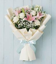 Букет цветов из:  Лилии в Разумном