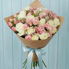 Букет цветов из:  Розы #REPLACE_PRED# Разумном