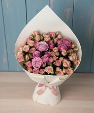 Букет цветов из:  Розы #REPLACE_PRED# Разумном