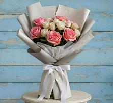 Букет цветов из:  Розы в Разумном